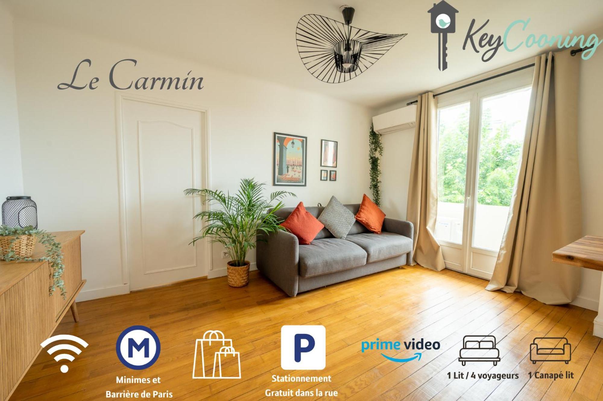 Le Carmin - Calme, Spacieux Et Climatise ตูลูส ภายนอก รูปภาพ